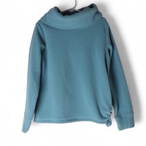 Cozy Blue Cowl Neck Sweater